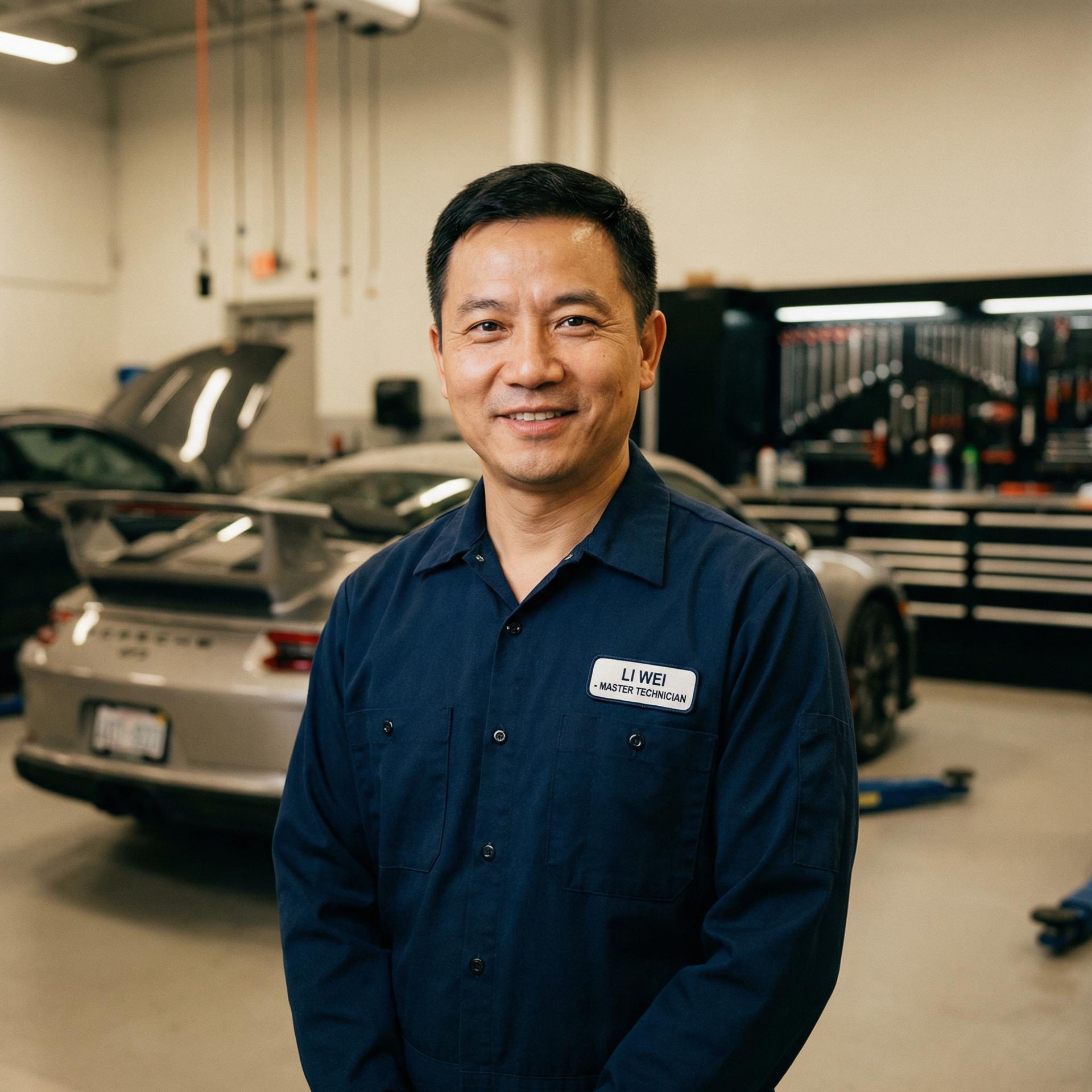 熟女人妻修车专家李伟